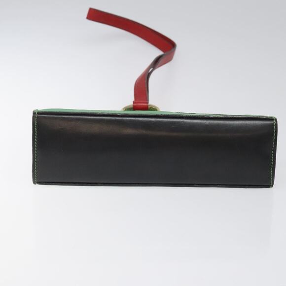 CELINE Shoulder Bag Leather Multicolor - Picture 9 of 13